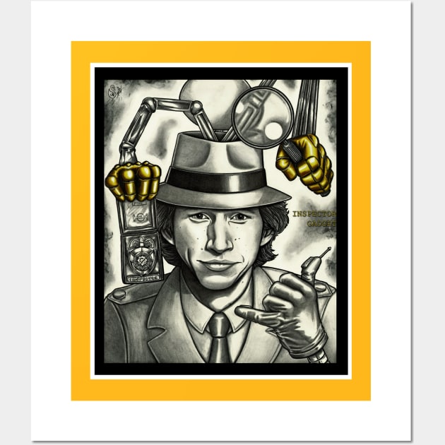 Inspector Gadget Wall Art by sapanaentertainment